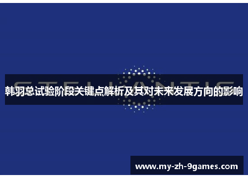 韩羽总试验阶段关键点解析及其对未来发展方向的影响